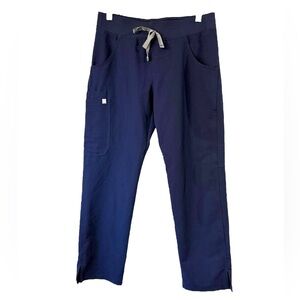 FIGS Women’s Technical Collection Kade Cargo Scrub Pants Blue Sz Small T21004